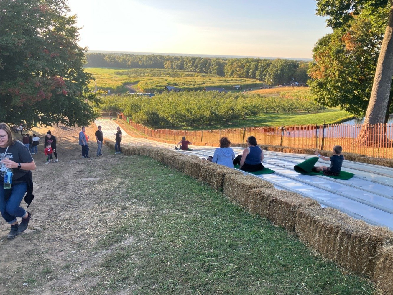 super slide at mapleside farms