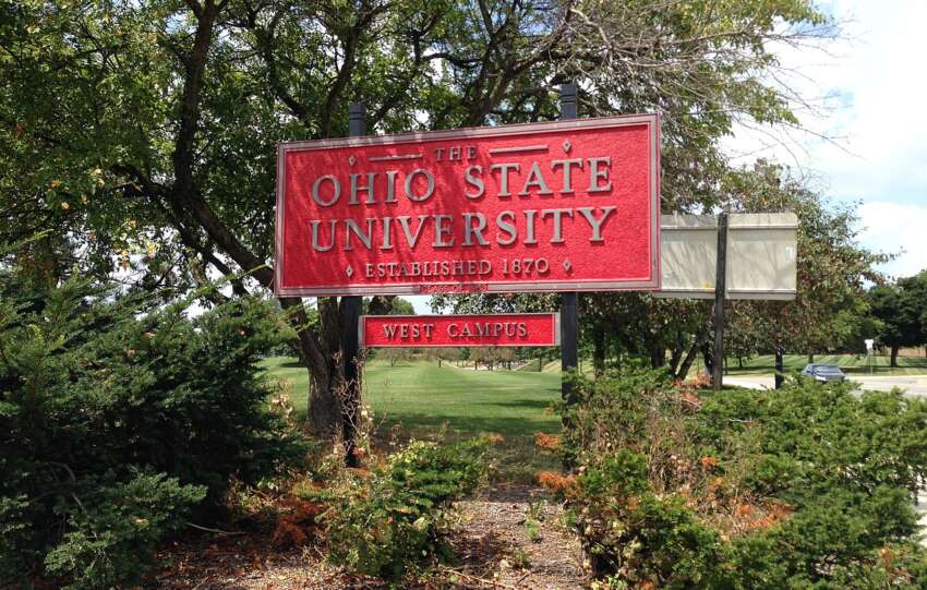ohio state university sign
