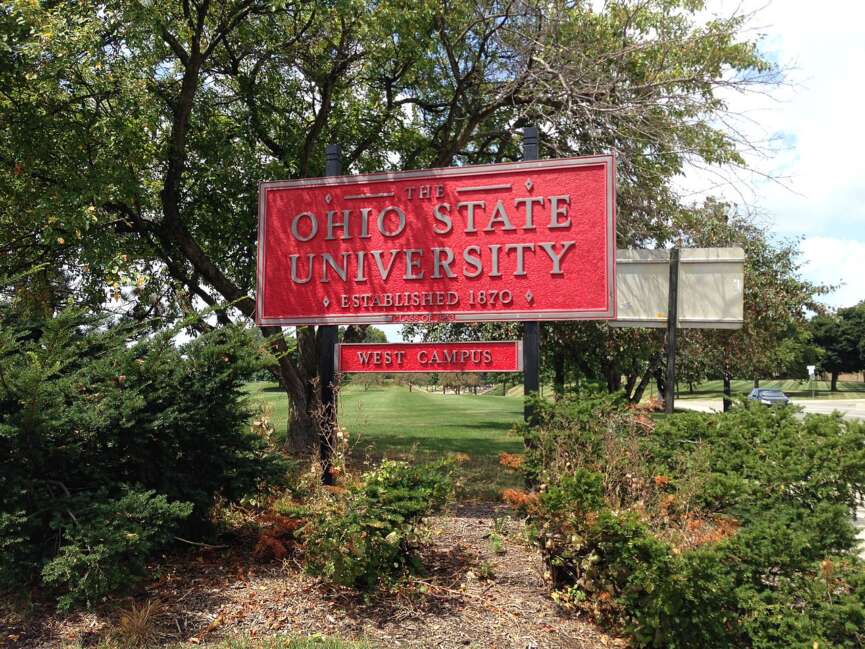 ohio state university sign