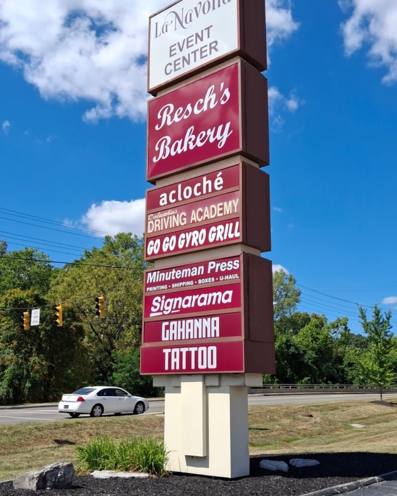 reschs bakery gahanna signage