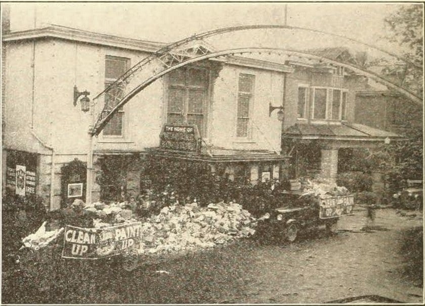 The Majestic Theatre in Chillicothe, Ohio, photographed in 1929