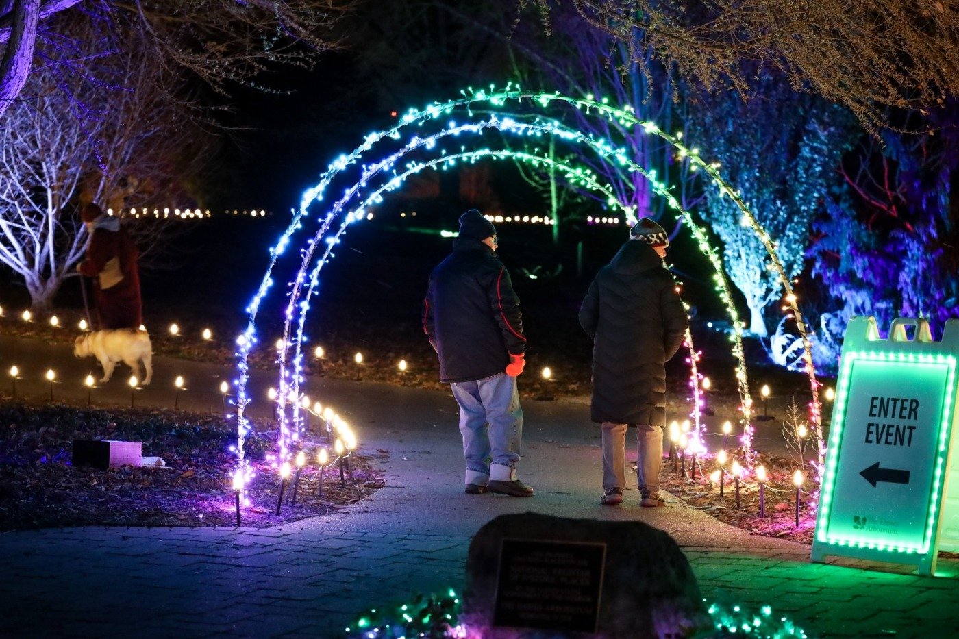 dawes arboretum holiday lights