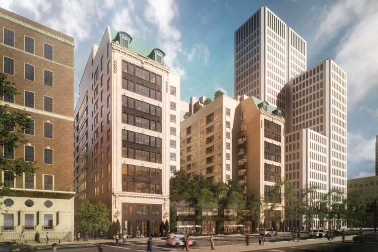 A New Downtown Tower Gets The Green Light On Fourth Street 6 12 story tower columbus