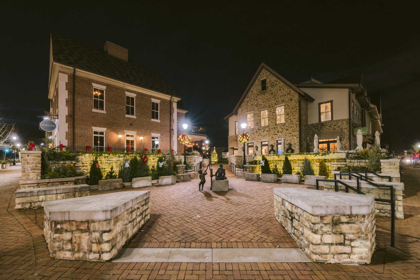 historic dublin ohio at christmas