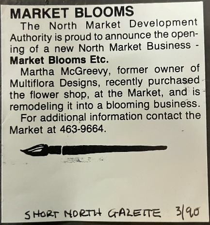 north market newspaper clipping