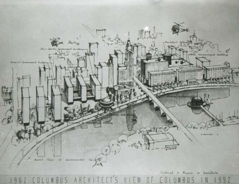 When Columbus Imagined Its Future (And Floating Buildings Were Involved) 5 columbus of the future