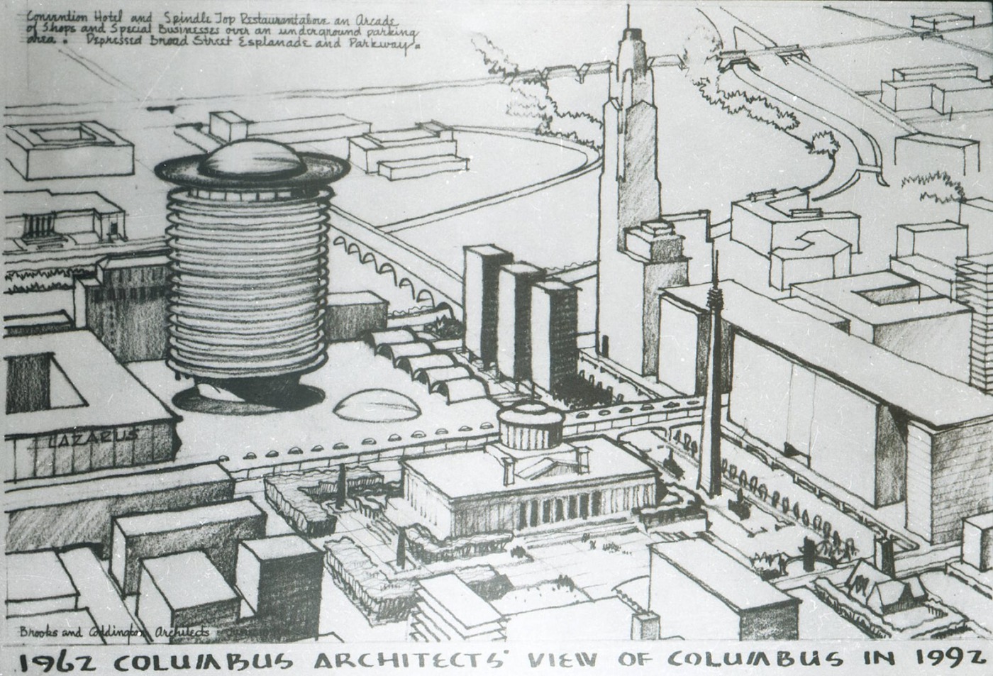 Columbus of the Future drawing