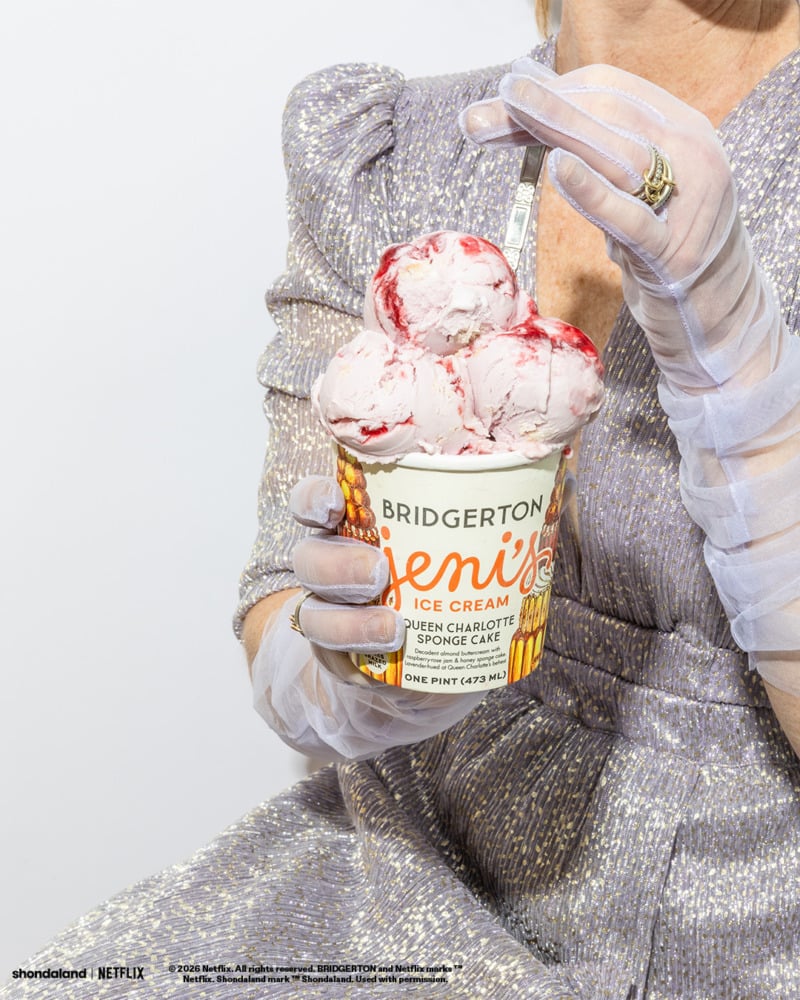bridgerton ice cream
