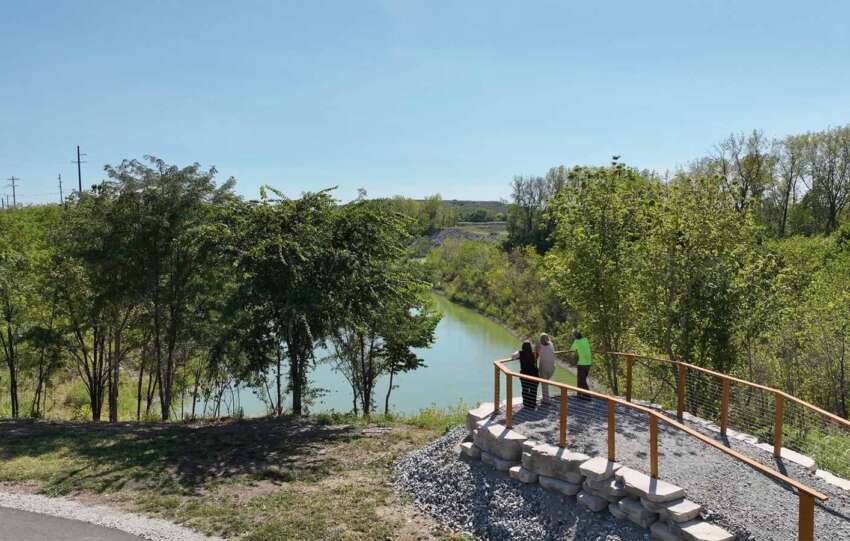 observation platform at park