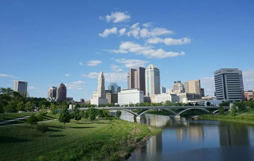 downtown columbus skyline