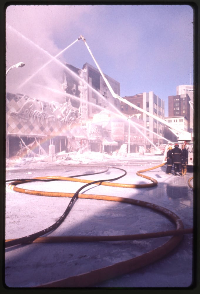 fire at gay and high 1977