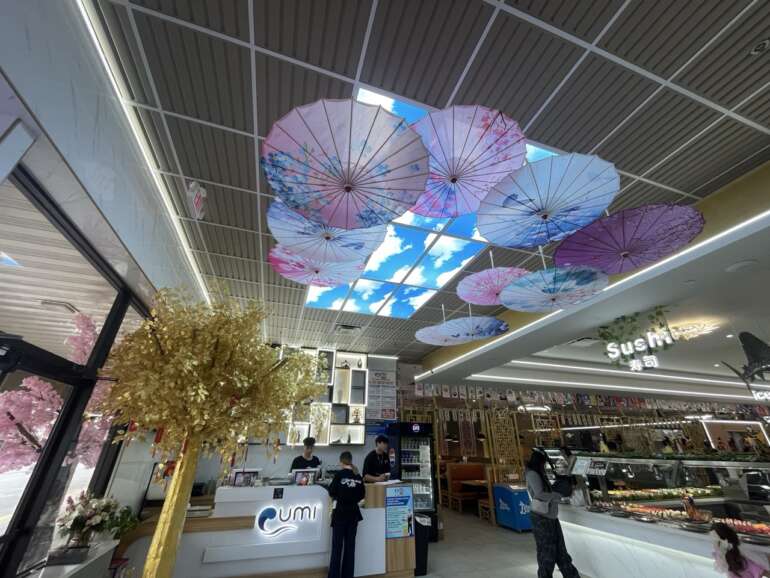umi seafood buffet decor