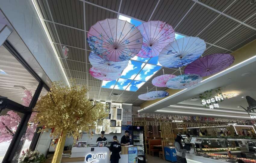 umi seafood buffet decor
