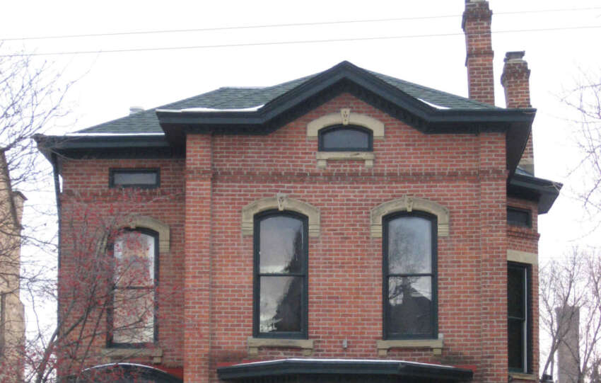 1800s brick mansion