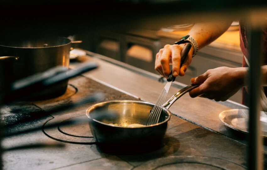 chef cooking cordelia restaurant