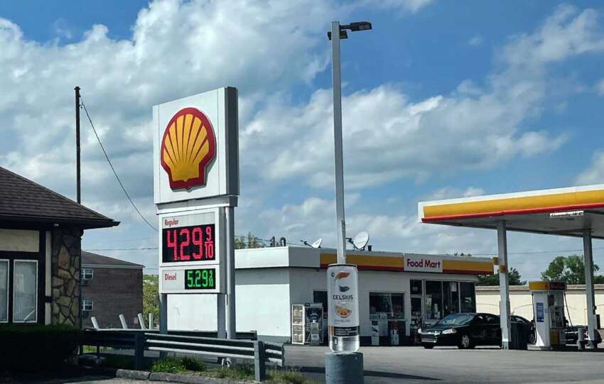 gas station