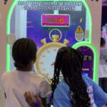 A Japanese-Inspired Claw Arcade Is Coming to Easton This Spring kids playing at arcade
