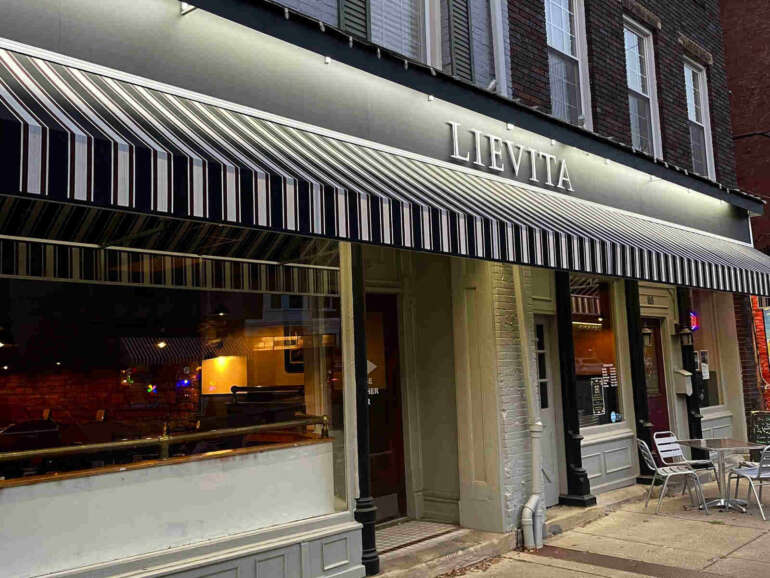 lievita restaurant exterior