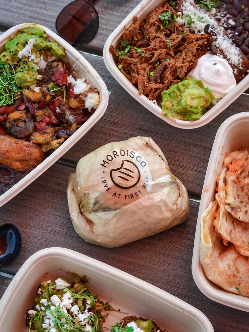 food from mordisco kitchen