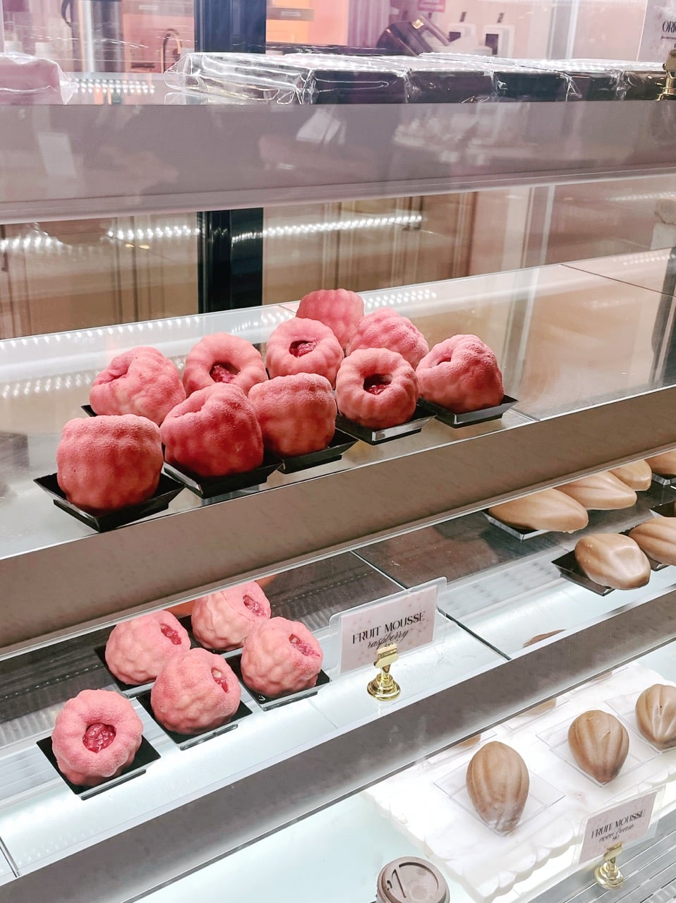 Pink Pistachio Cafe Is The Dreamiest New Spot In Grandview 5 pastries in case