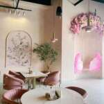 Pink Pistachio Cafe Is The Dreamiest New Spot In Grandview pink pistachio cafe interior