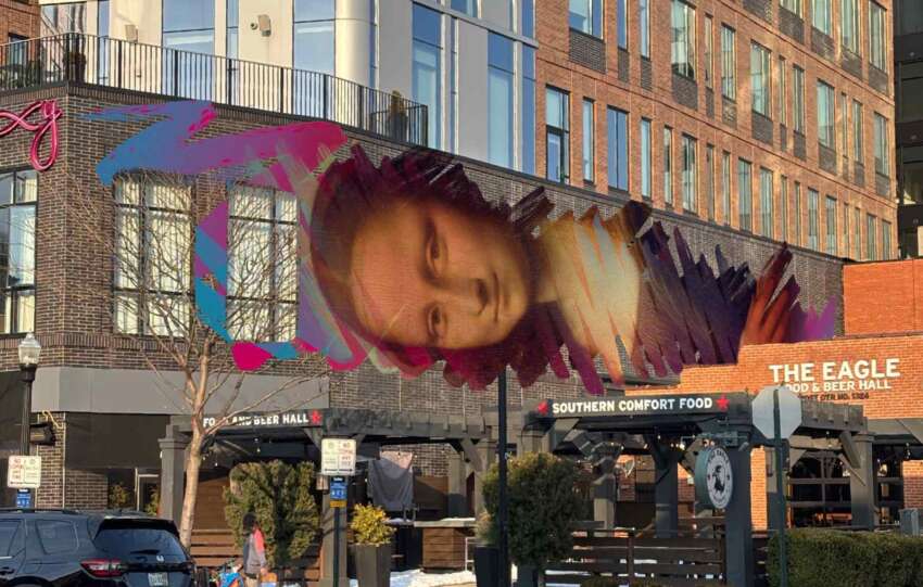 mona lisa mural rendering