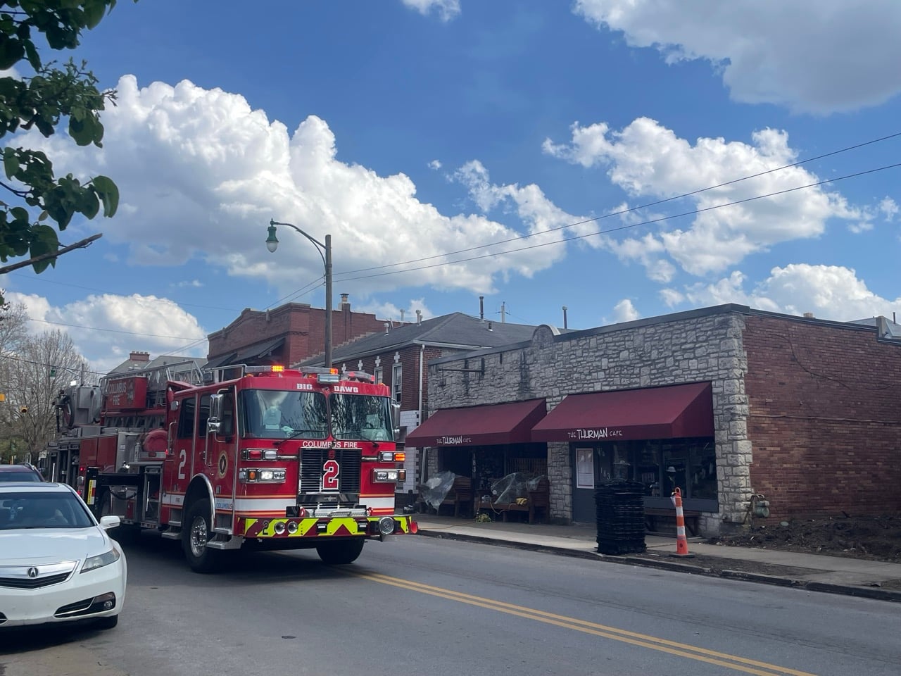 Fire Damages Iconic Thurman Cafe in German Village
