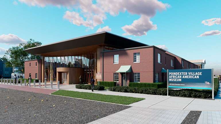 The Future Poindexter Village Museum Will Tell One Of Columbus’ Most Important Stories 1 poindexter museum exterior rendering