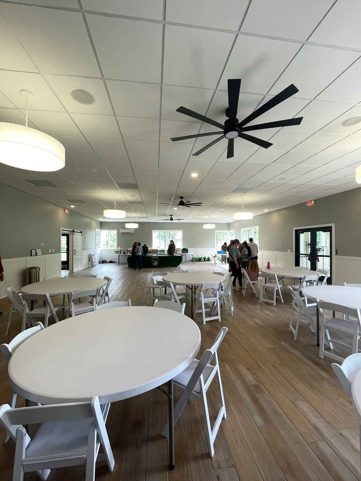 river rock lodge interior