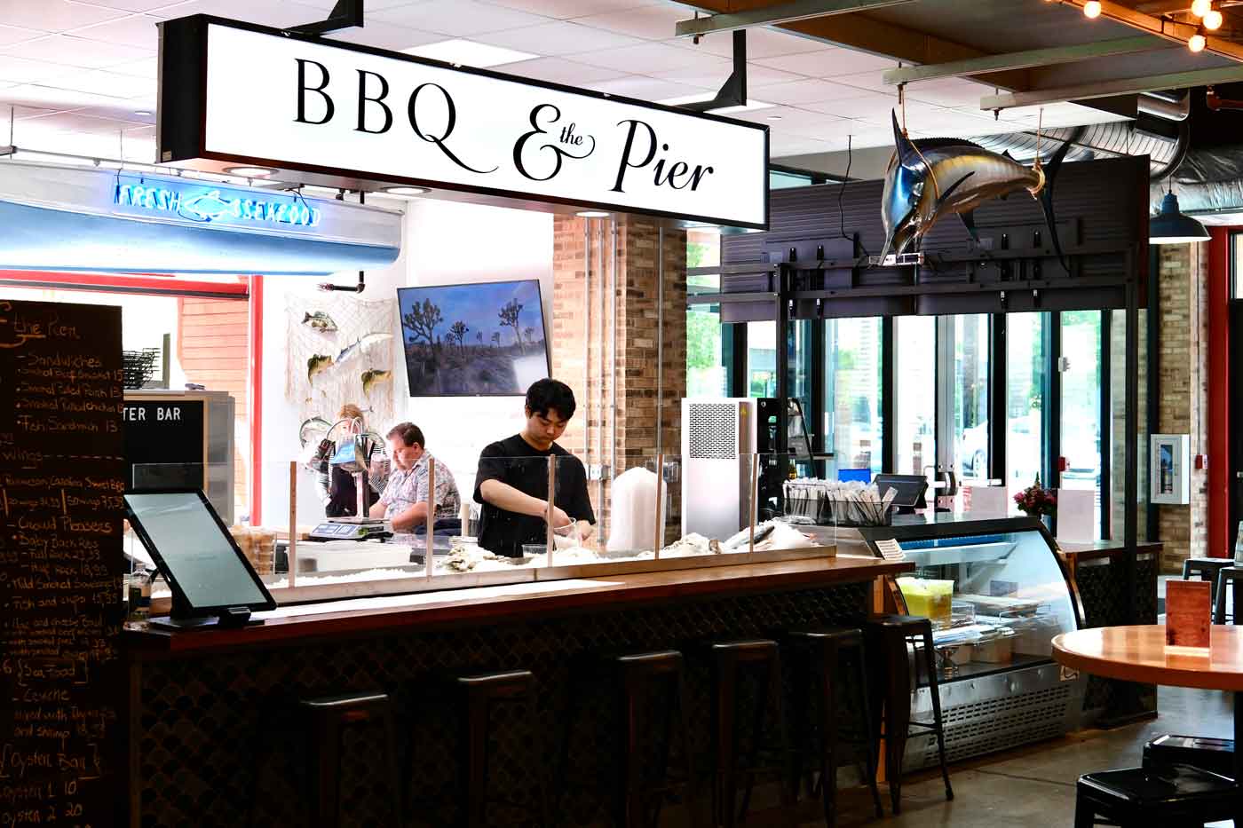 North Market Bridge Park Just Welcomed A New Coastal Comfort Food Spot 1 food stall at market