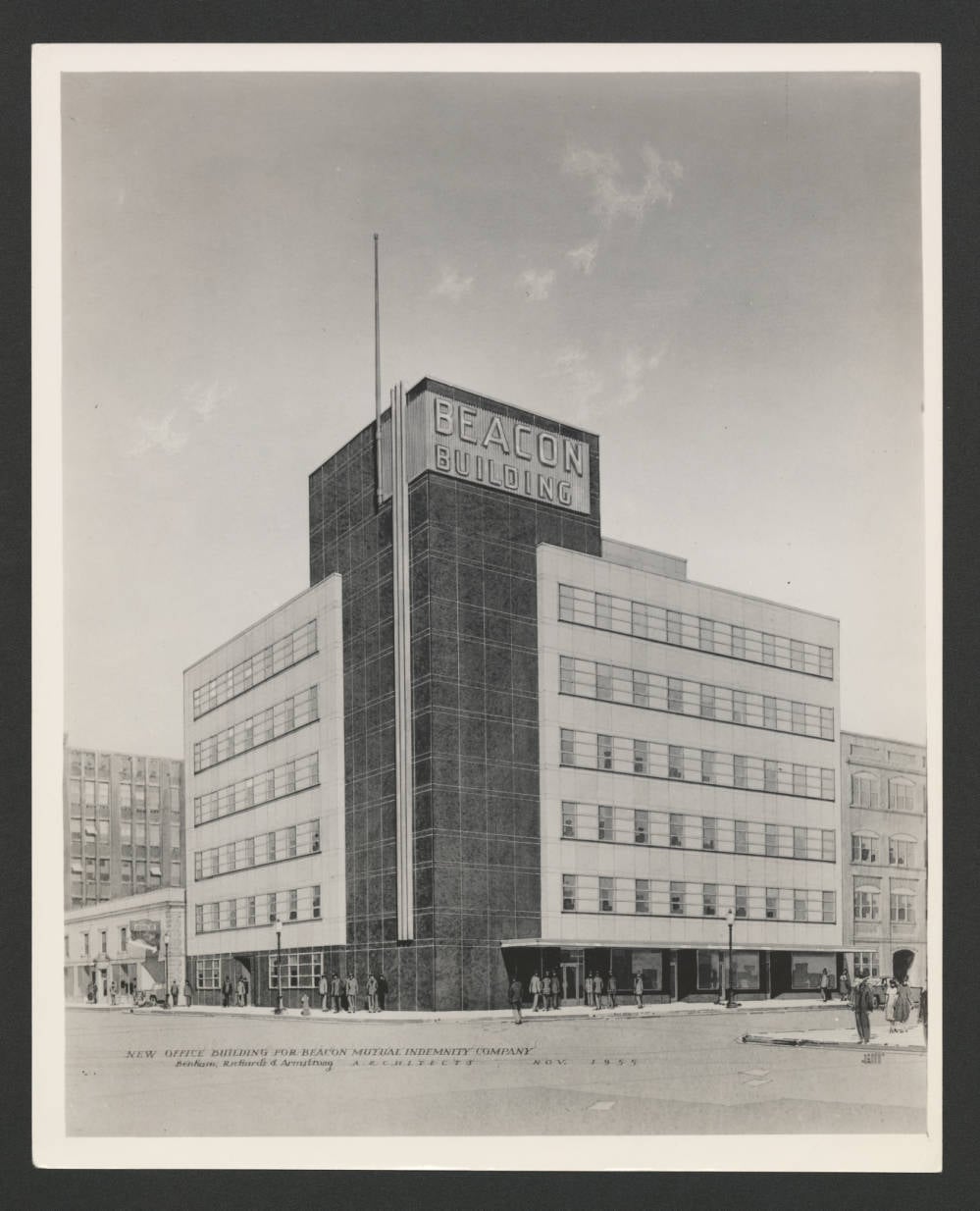 rendering of the beacon building