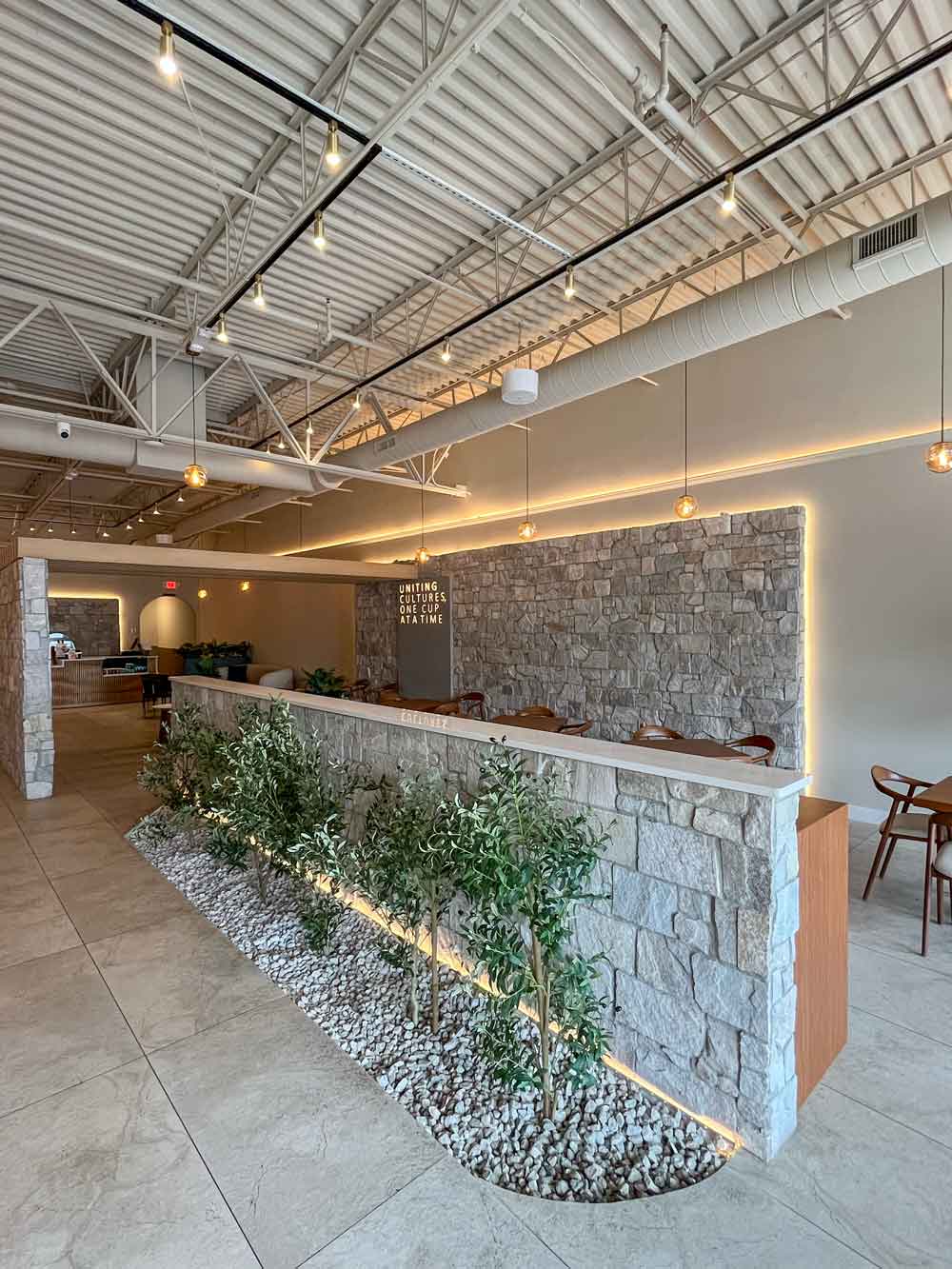 FiLLi Cafe Brings Dubai Tea Culture To Central Ohio 6 trees at filli cafe