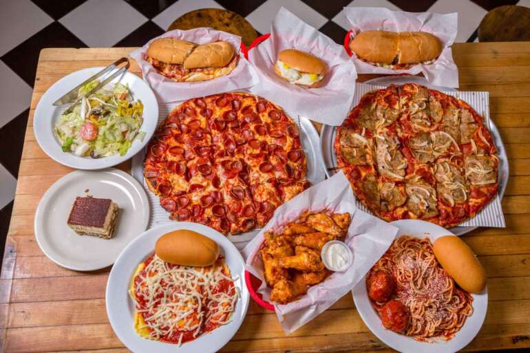 One Of Clintonville’s Oldest Pizza Shops Is Expanding To The Short North 5 food on display from pizzeria