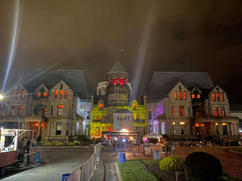 This Massive Paranormal Convention Is Returning To Ohio’s Haunted Prison 5 ohio reformatory at night