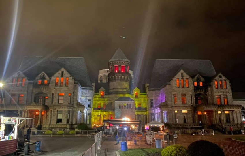 ohio reformatory at night
