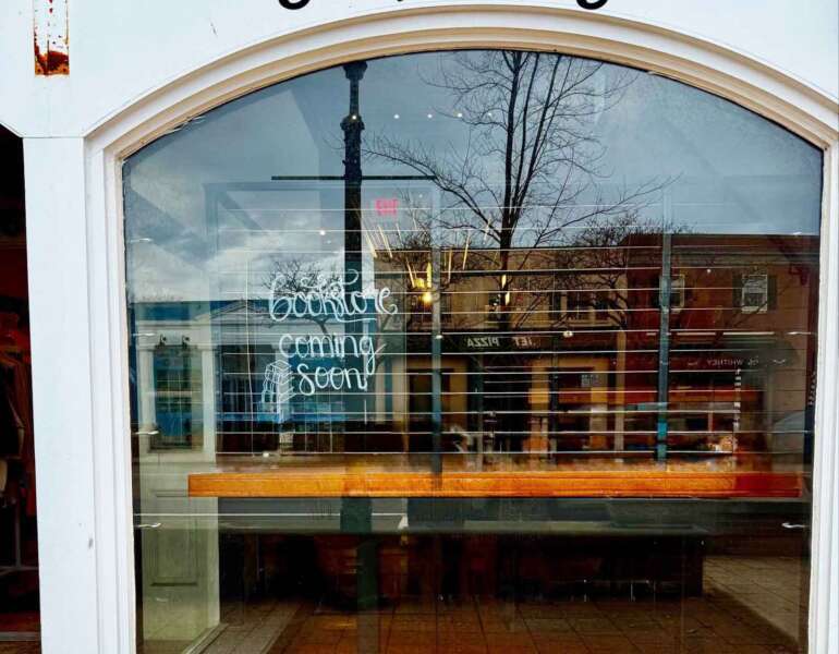 bookstore window