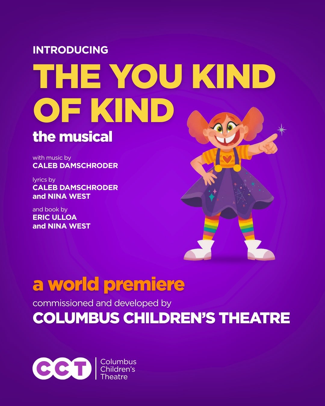 poster for the you kind of kind musical