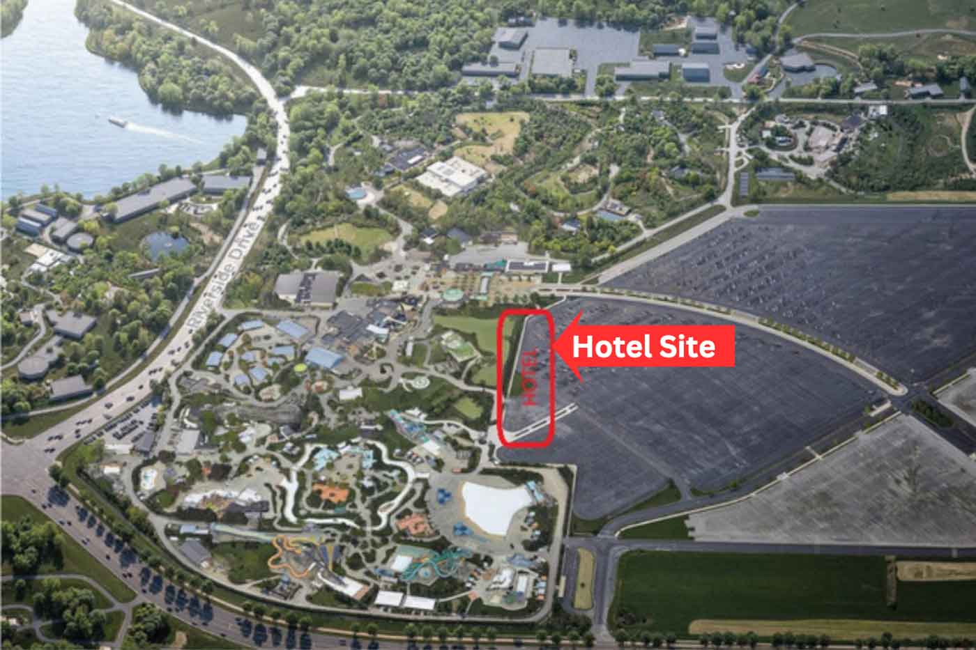A Resort-Style Hotel May Be Coming To The Columbus Zoo 1 columbus zoo hotel proposed building site