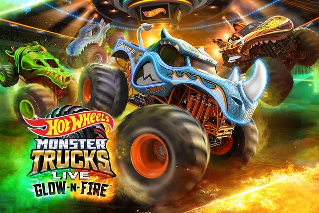 Hot Wheels Monster Trucks Live Glow-N-Fire 1 Hot Wheels Monster Trucks Live Glow-N-Fire