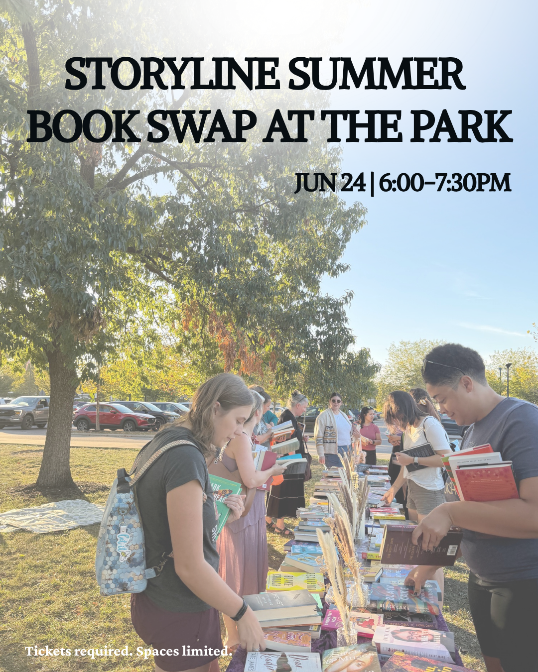 Storyline Presents: Picnic & Book Swap in the Park 1 Storyline Presents: Picnic & Book Swap in the Park