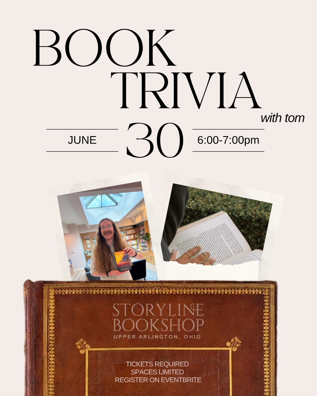 Storyline Presents: Book Trivia 1 Storyline Presents: Book Trivia