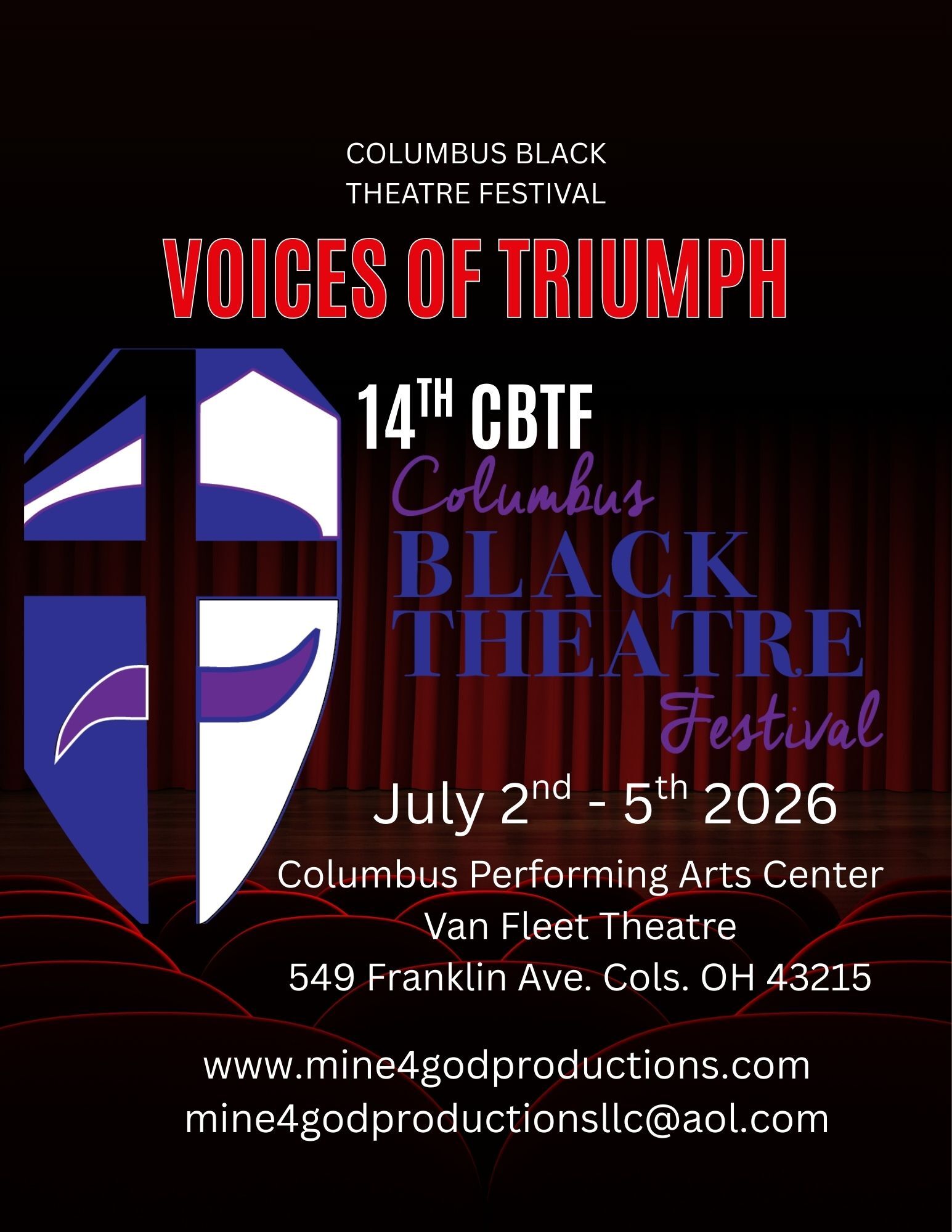 14th Columbus Black Theatre Festival Voices of Triumph 1 14th Columbus Black Theatre Festival Voices of Triumph