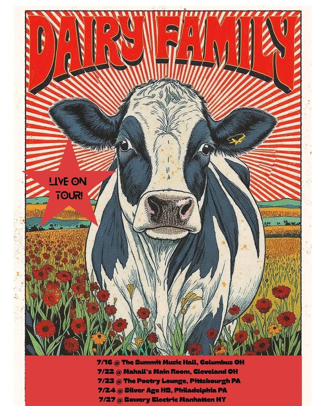 Dairy Family w/ Moonshake & October Ember