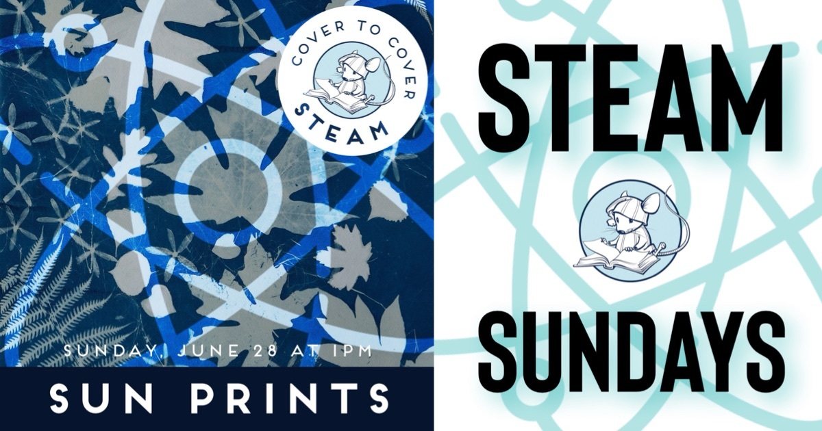 STEAM Sundays: Sun Prints 1 STEAM Sundays: Sun Prints