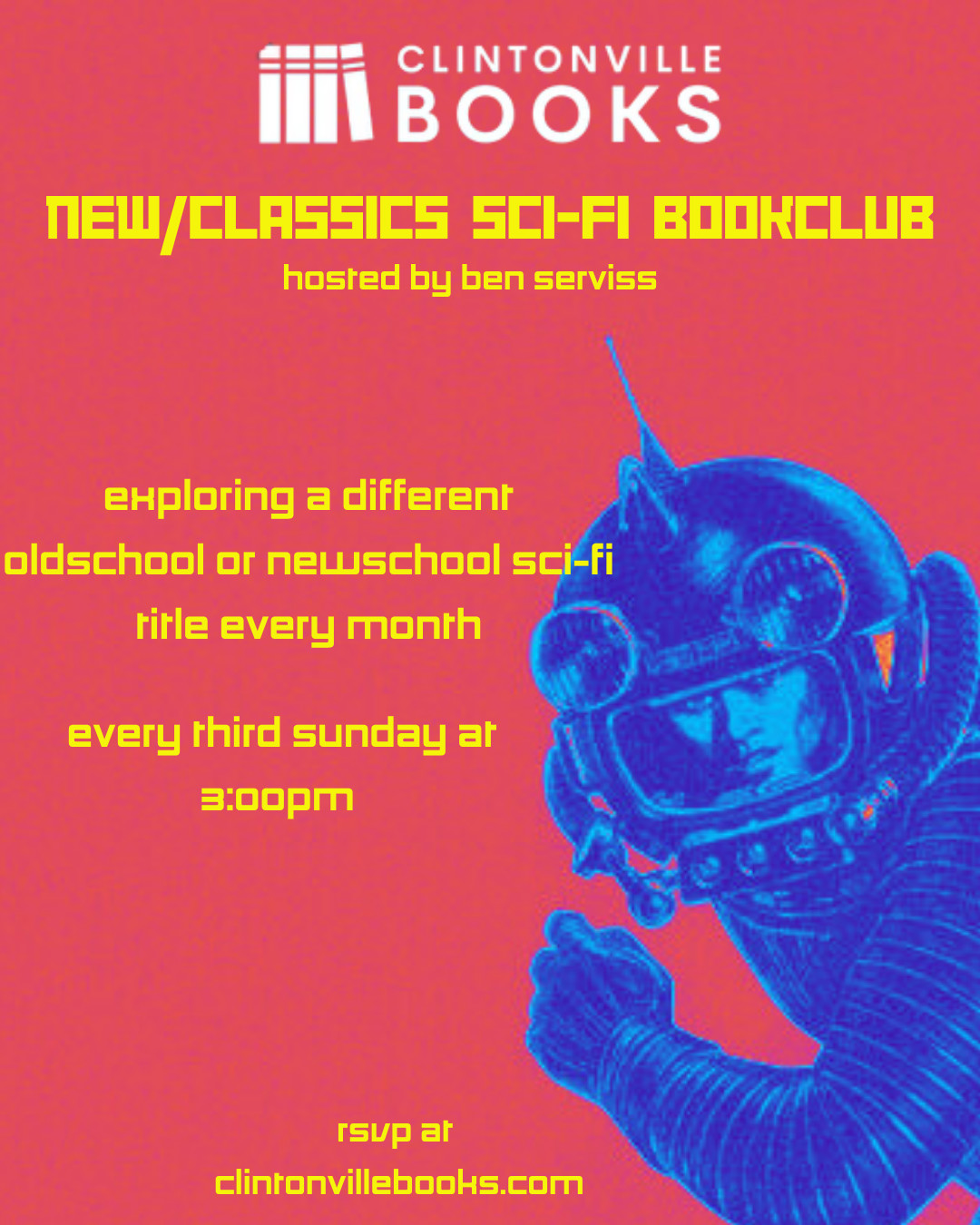 New/Classic Sci-Fi Bookclub at Clintonville Books