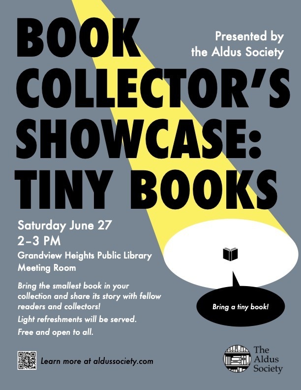 Book Collector’s Showcase: Tiny Books