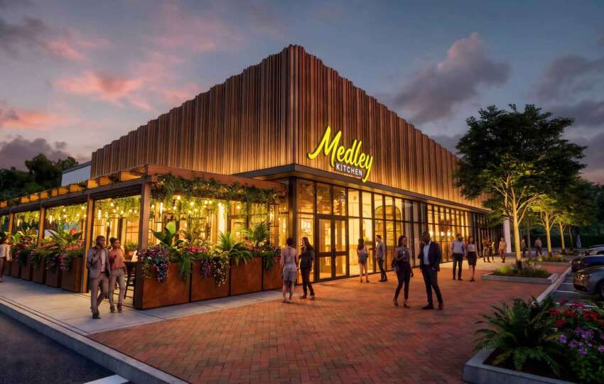 rendering of medley kitchen