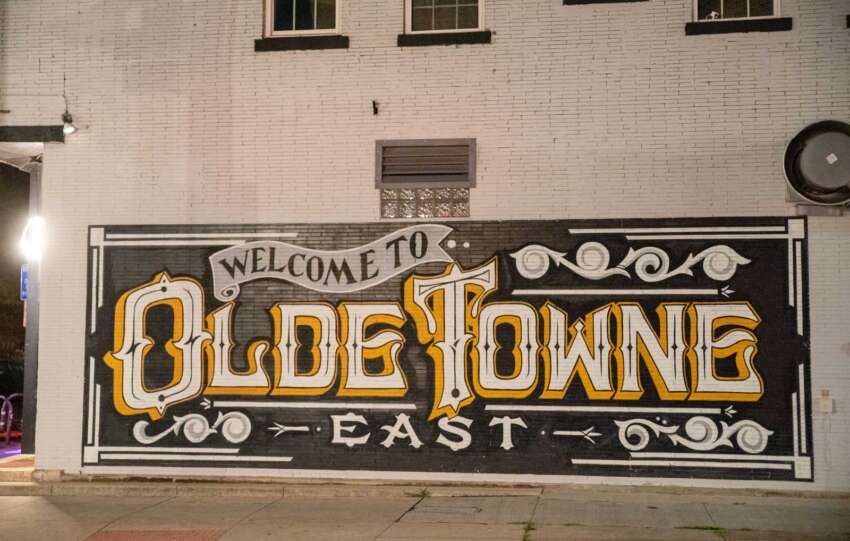 olde towne east mural