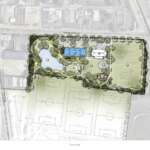 blueprint of proposed park