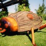 Giant Bug Sculptures Are Taking Over Franklin Park Conservatory This Summer giant bug sculpture